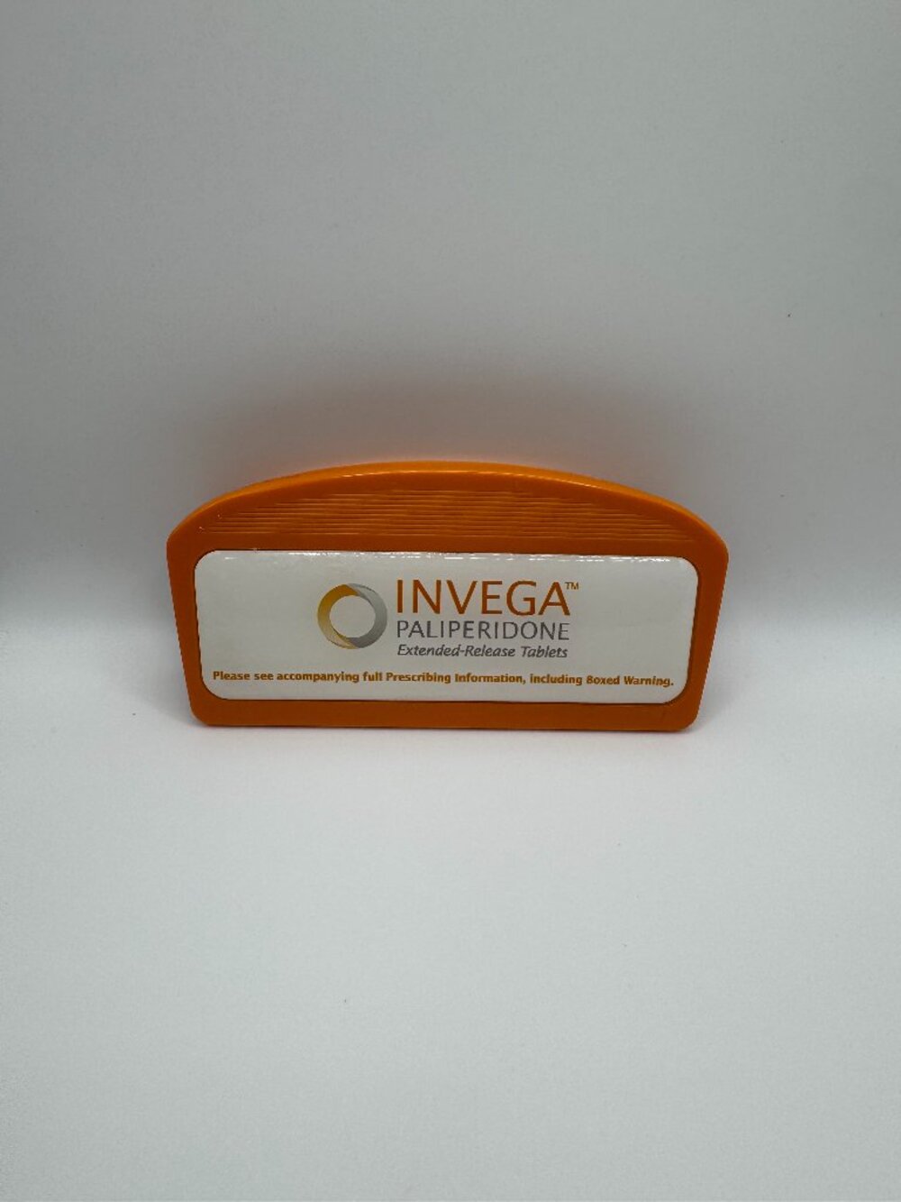 Drug Rep Pharmaceutical Invega Schizophrenia Medication Promo Magnetic Clip